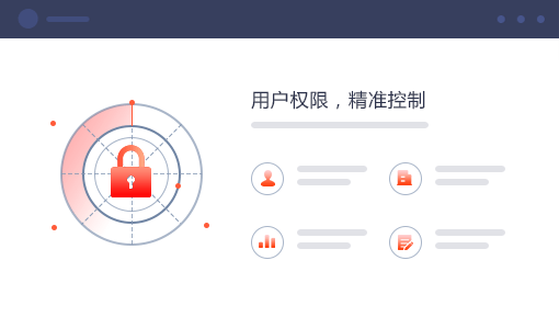 企业财务分析解决方案 用户权限，精准控制
